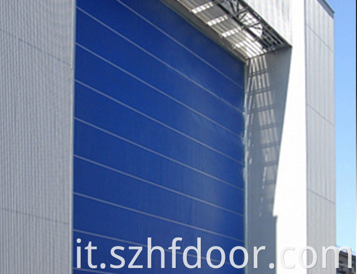 Special steel sliding door